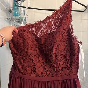 Bridesmaid dress with pockets